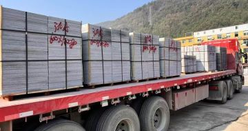 河池 芝麻灰地铺石出货日常