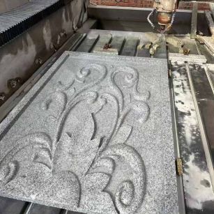 河池 白麻别墅干挂雕花板