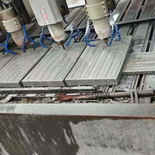 河池 芝麻白花岗岩荔枝面盲道雕刻