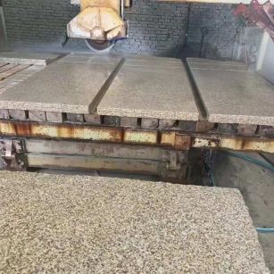 河池 黄金麻荔枝面成品板加工