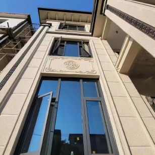 河池 黄金麻荔枝面别墅外墙干挂效果展示