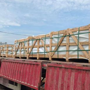 河池 芝麻白花岗岩地铺石出口专车-泰国游