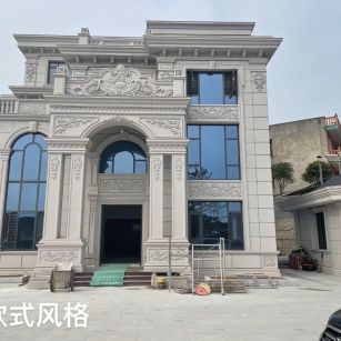 河池 白麻花岗岩别墅外墙干挂