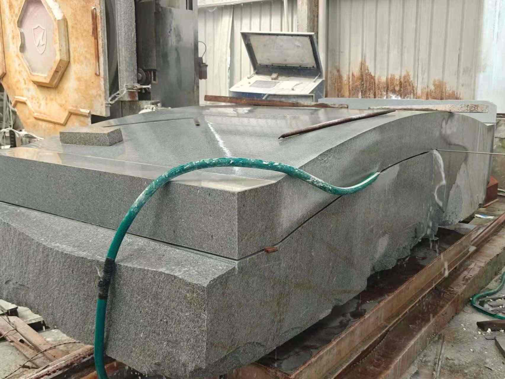 河池 芝麻灰异型加工-拱桥