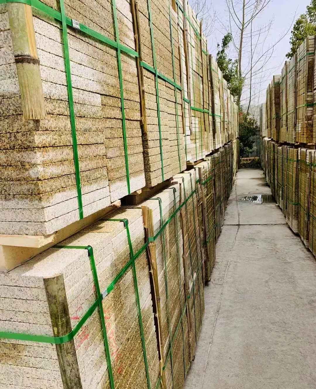 河池 黄金麻花岗岩荔枝面地铺石