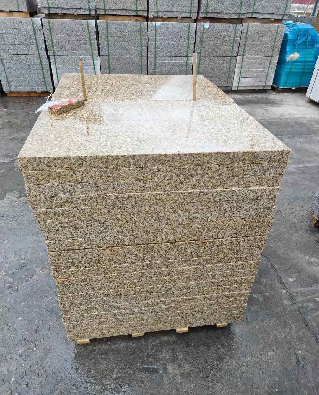 河池 湖北黄金麻花岗岩石材荔枝面外墙石材