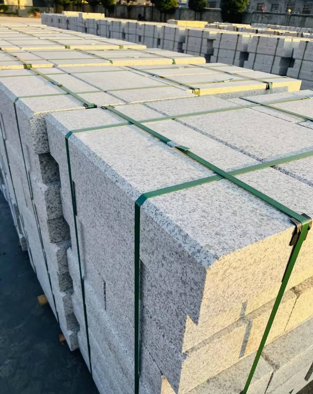 河池 白麻花岗岩路沿石，马路牙子，路缘石，平石，立缘石等