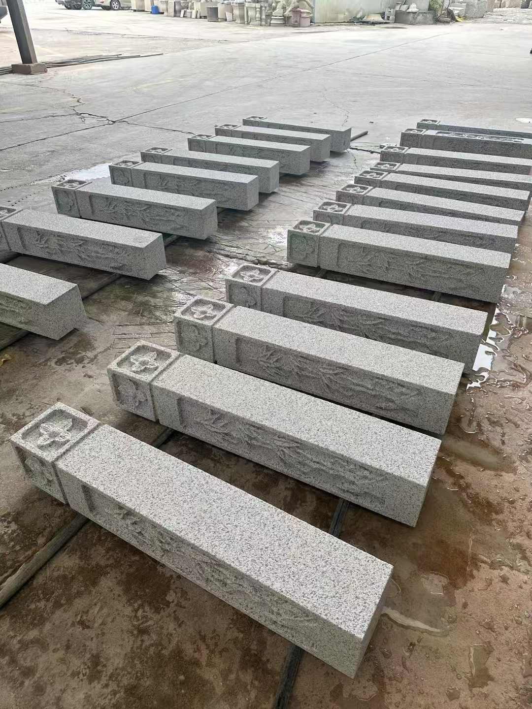 河池 白麻方柱雕花防水