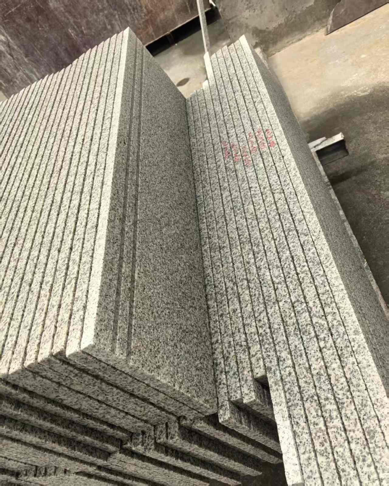 河池 白麻荔枝面花岗岩楼梯踏步